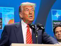 Trump reveals NATO sale to boost arms to Ukraine as Putin launches overnight maternity hospital strike