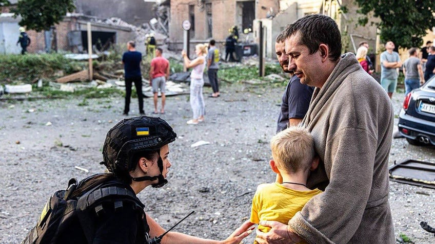 Aftermath of Russia attack