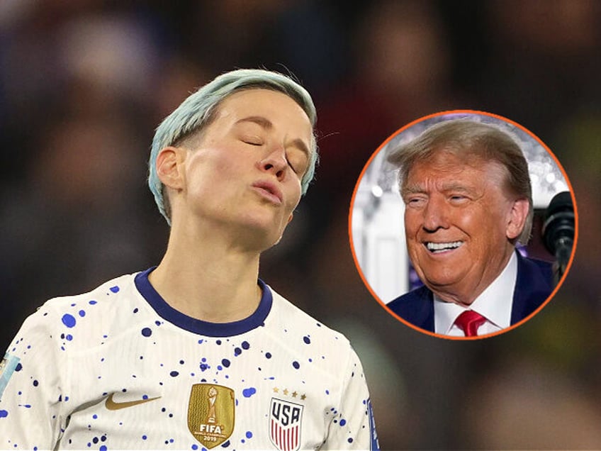 trump roasts megan rapinoe miss nice shot woke equals failure