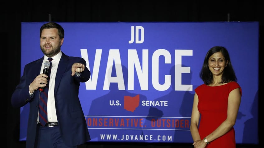 J.D. Vance and Usha Vance