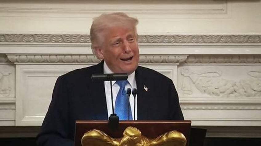 trump says he had to run again after rigged election to shove it up their ass