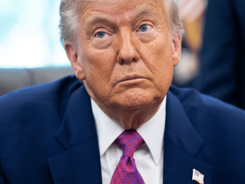 US President Donald Trump speaks about the upcoming wildfire and hurricane seasons in the