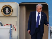 Trump Seeking $1 Trillion In Saudi Investment, Air Force One En Route