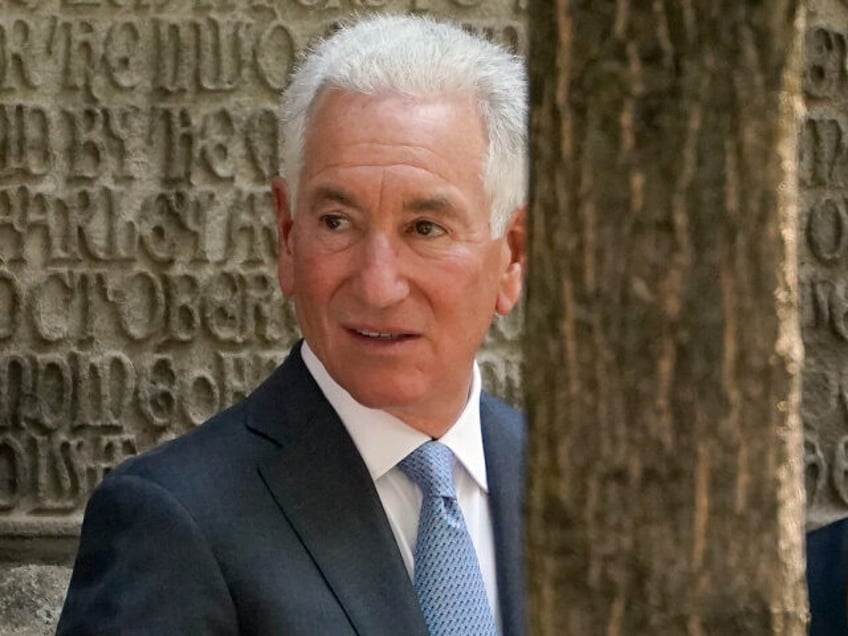 Charles Kushner arrives for the funeral of Ivana Trump, July 20, 2022, in New York. (AP Ph