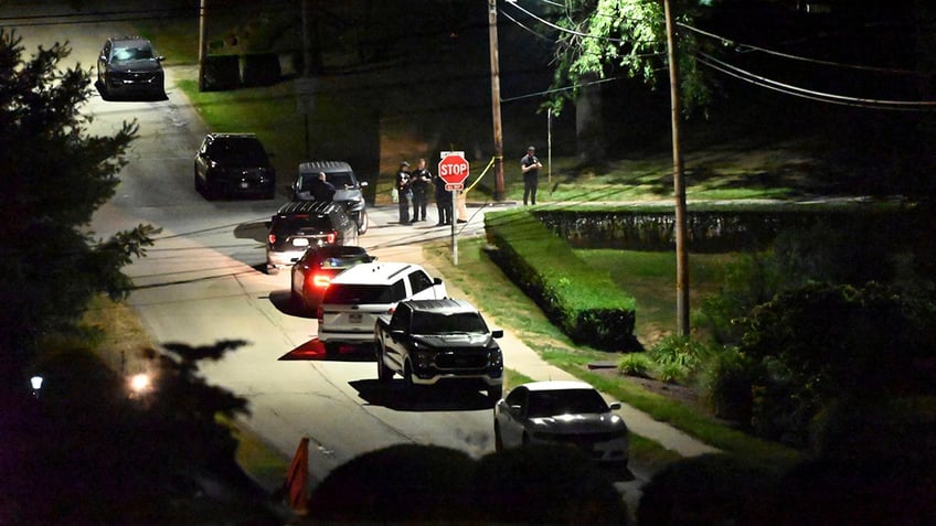 Heavy police presence is occurring outside the home of 20-year-old Thomas Matthew Crooks on Milford Drive in Bethel Park