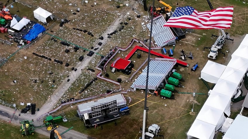 The Butler Farm Show, site of a campaign rally for Republican presidential candidate former President Donald Trump