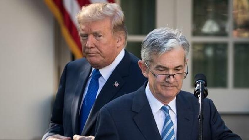 trump slams dumb fed chair as powell shrugs off dovish colleagues reiterates no rush to cut