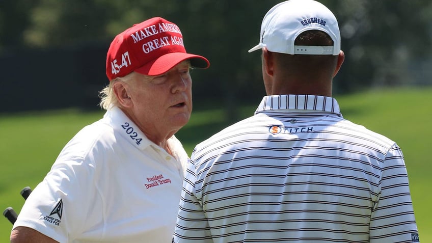 Donald Trump and Bryson DeChambeau