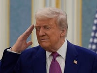 Trump to meet Syria’s president before heading to Qatar on his Mideast tour