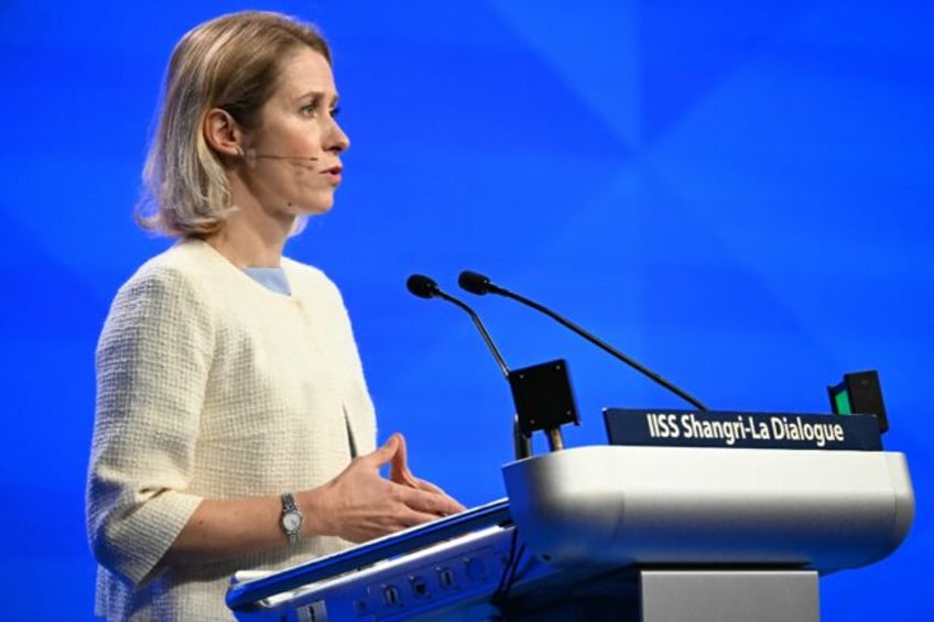 Kaja Kallas said the European Union was beefing up defence spending after "tough love" fro