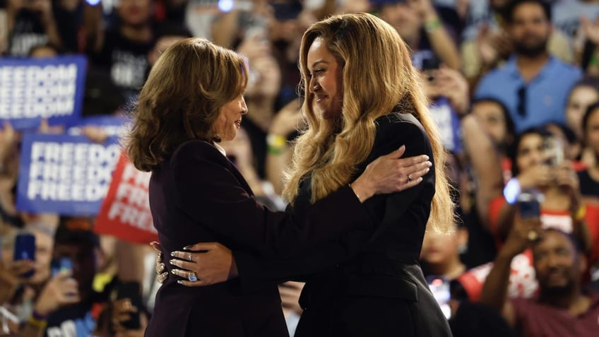 Beyonce and Kamala Harris