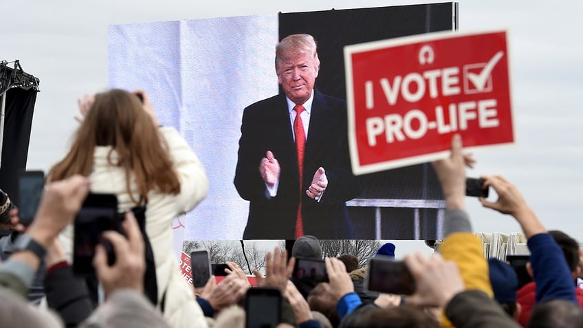 Trump march for life