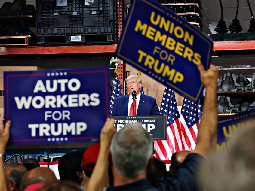 trump vows to end bidens electric vehicle mandates warns auto workers their jobs will be gone in two years