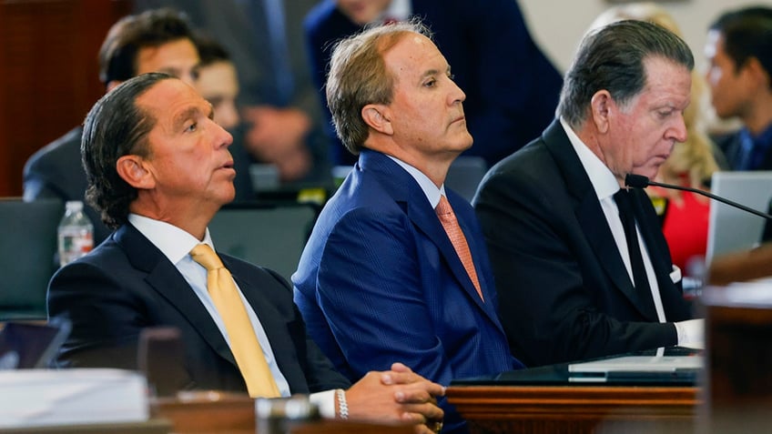 trump weighs in on texas ag ken paxton impeachment trial argues establishment rinos want to undo election