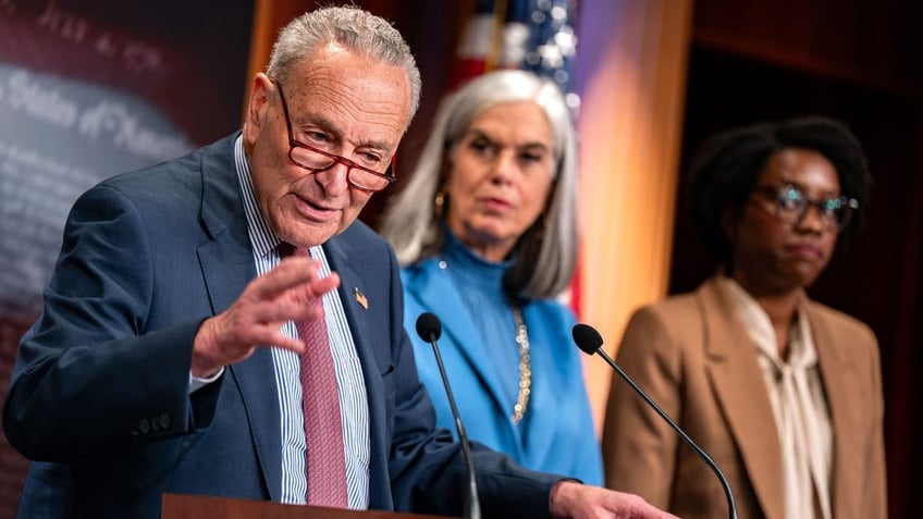 Senate Majority Leader Chuck Schumer addressed the floor Thursday, saying they had confirmed six new judges this past week alone.