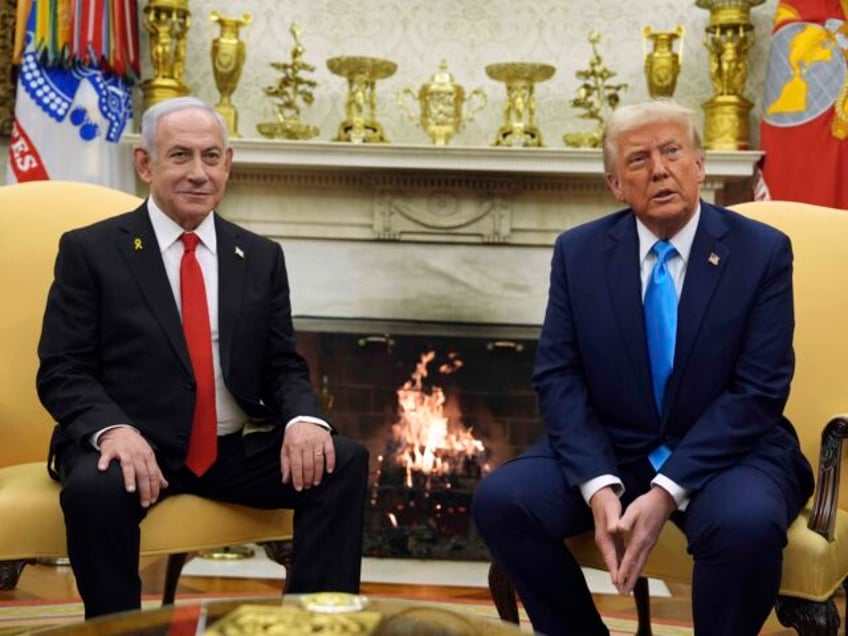 Netanyahu and Trump (Evan Vucci / Associated Press)