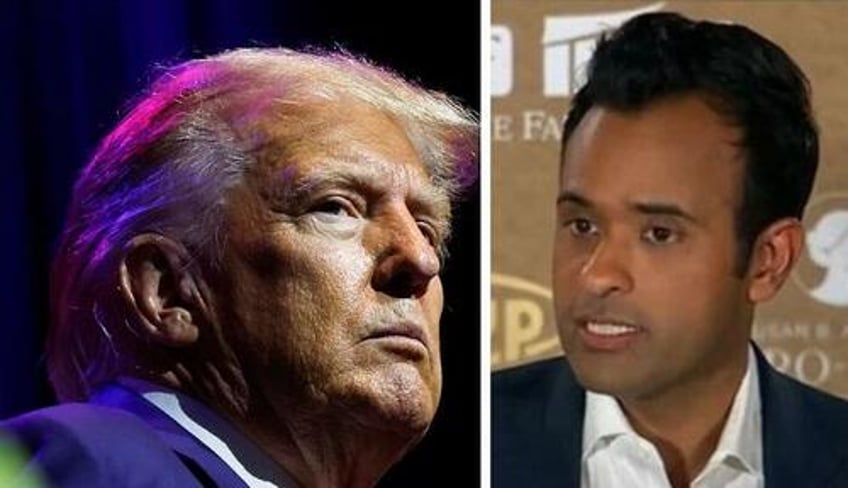 trump wrecks ramaswamy ahead of iowa caucus calls him deceitful sly and not maga