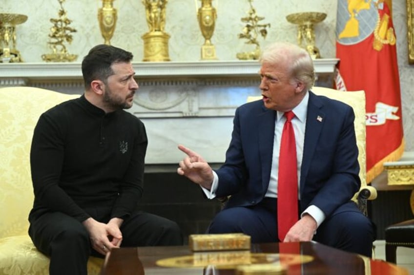 The US president openly berated Zelensky for not being 'thankful'