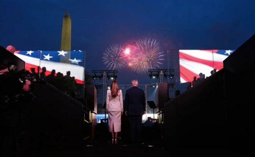trumps 45 million parade takes america back to glory here are the highlights