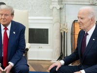 Trump's approval ratings jump in post-election poll while Biden's figures sink to 4-year low