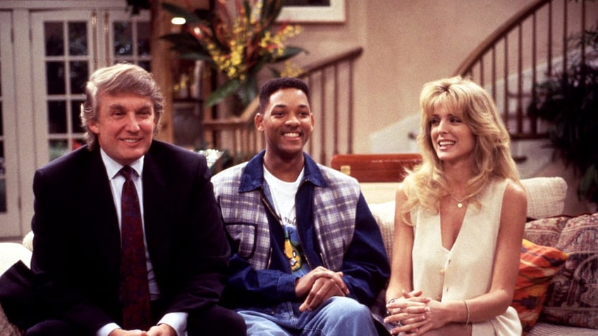 donald trump will smith marla maples in fresh prince of bel air