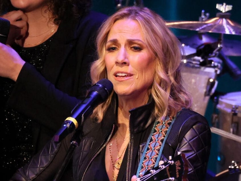 NEW YORK, NEW YORK - DECEMBER 07: Sheryl Crow performs onstage during the Artist For Actio