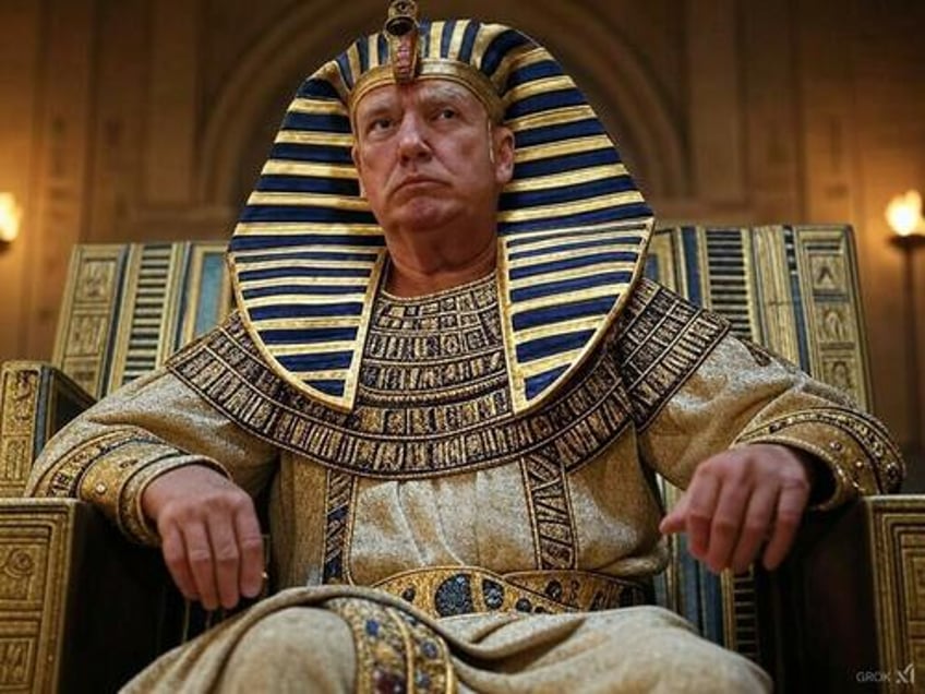 Trump as a Pharoah 