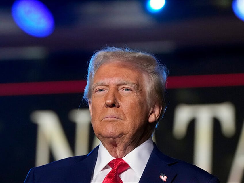 President Donald Trump speaks about the economy during an event at the Circa Resort and Ca