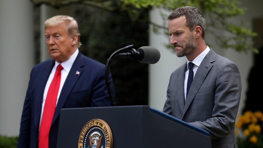 Trump with Adam Boehler