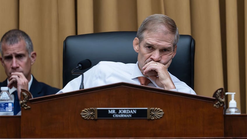 Rep. Jim Jordan presiding over congressional hearing