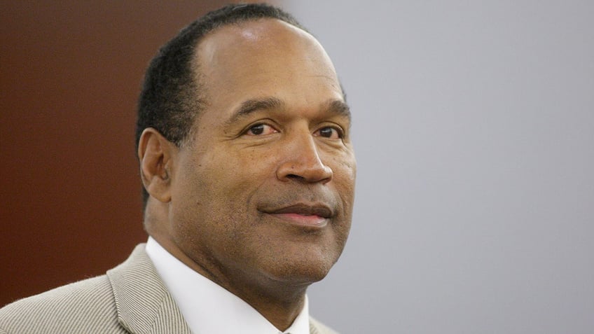 O.J. Simpson appears in District Court during his trial at the Clark County Regional Justice Center