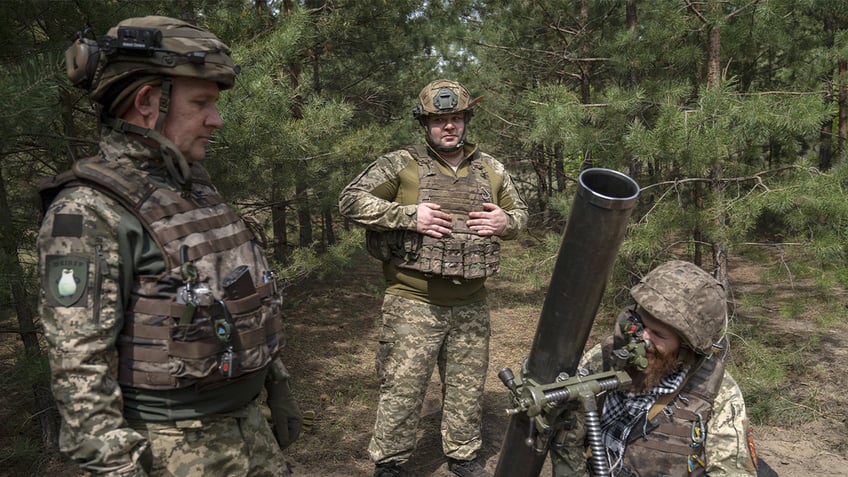 Ukrainian soldiers in ukraine