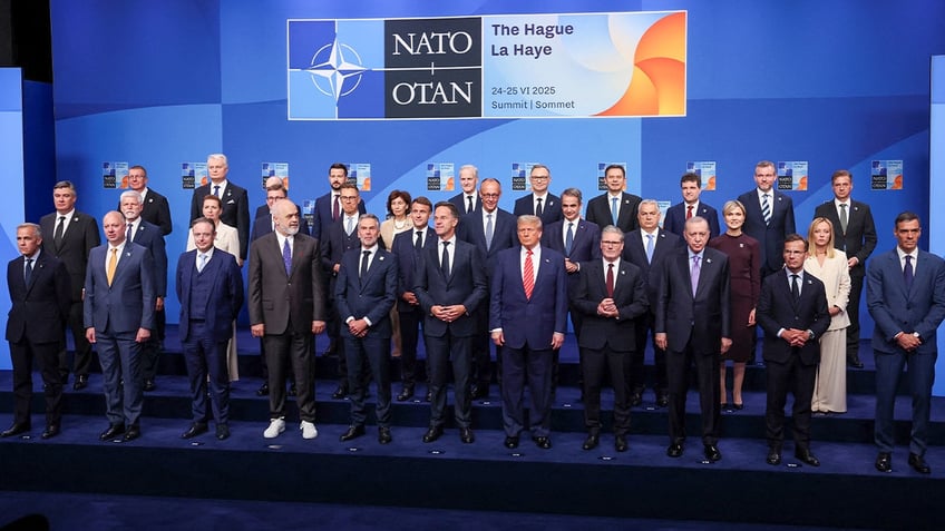 NATO leaders family photo