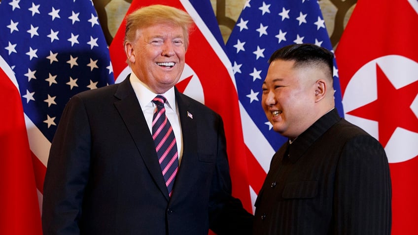 Trump and Kim Jong Un