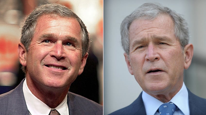 George Bush before and after presidency