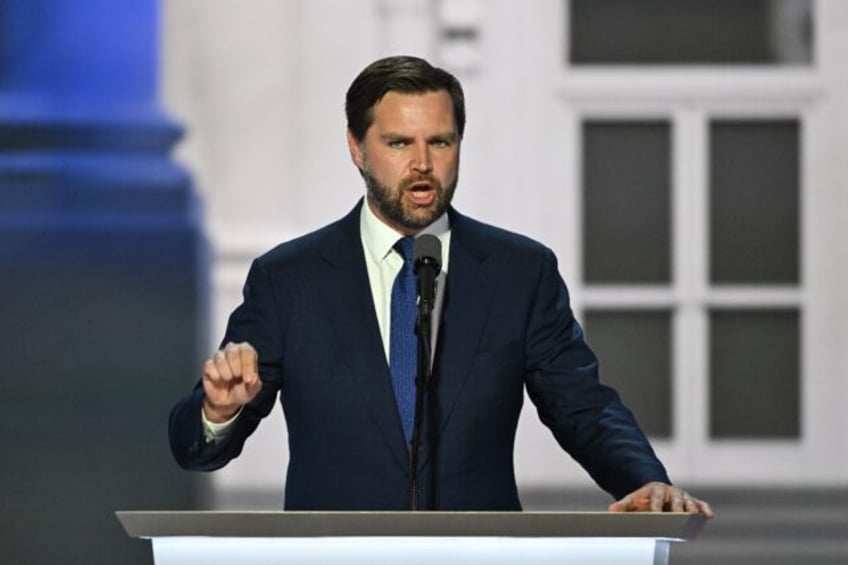 J.D. Vance accepts the Republican vice president nomination in Milwaukee, Wisconsin, on Ju