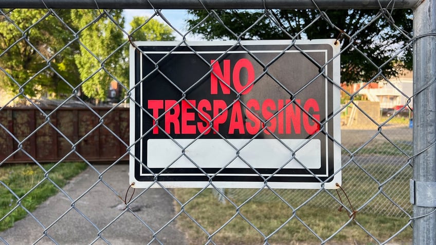 No Trespassing Sign