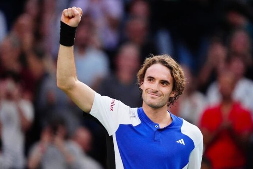 Greece's Stefanos Tsitsipas still entertains slim hopes of qualifying for the season-endin