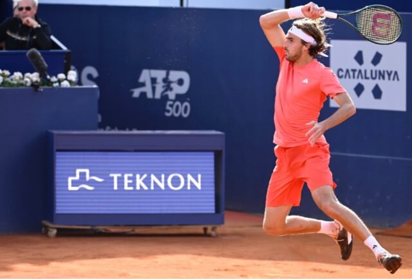 Stefanos Tsitsipas defeated Serbia's Dusan Lajovic to reach the Barcelona Open final again