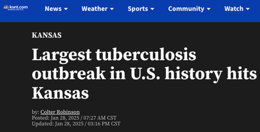 tuberculosis outbreaks emerge as illegals pose biosecurity threat for nation