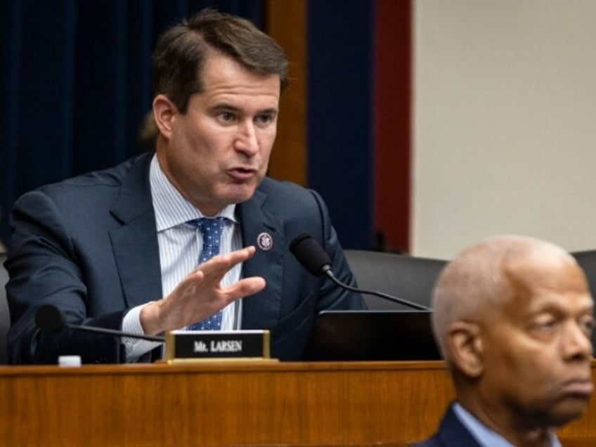 WASHINGTON, DC - JULY 23: U.S. Rep. Seth Moulton (D-MA) speaks during a House Subcommittee