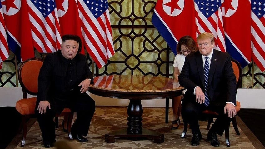 Trump King Jong Un Meeting North Korea