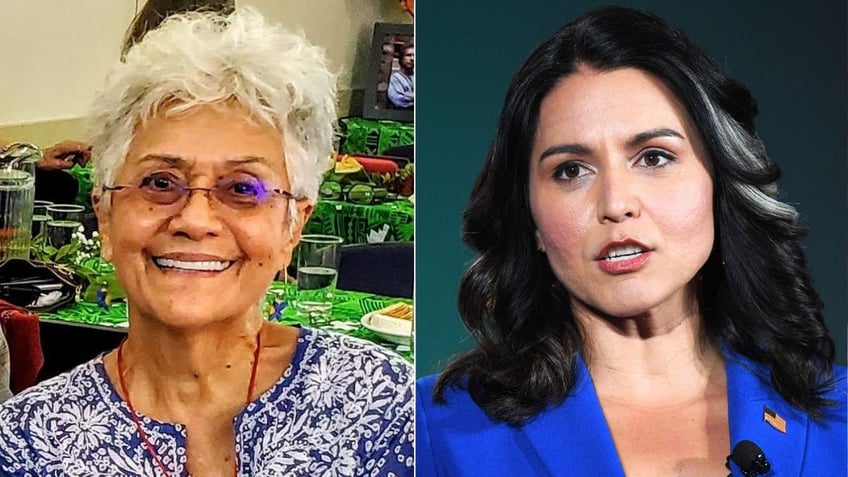 Tulsi Gabbard and her aunt