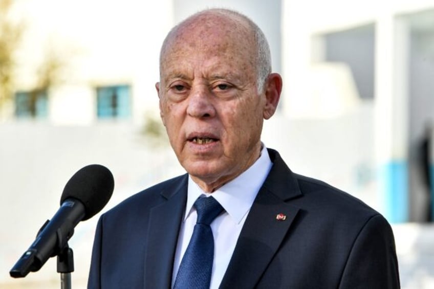 Tunisian President Kais Saied, who grabbed wide-ranging powers two years after his 2019 el