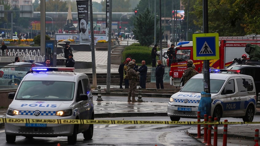 turkey stops terror attack after suicide bomber detonates at ankara police headquarters 2nd assailant shot
