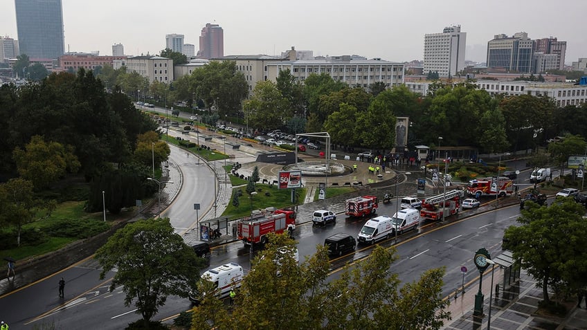 turkey stops terror attack after suicide bomber detonates at ankara police headquarters 2nd assailant shot