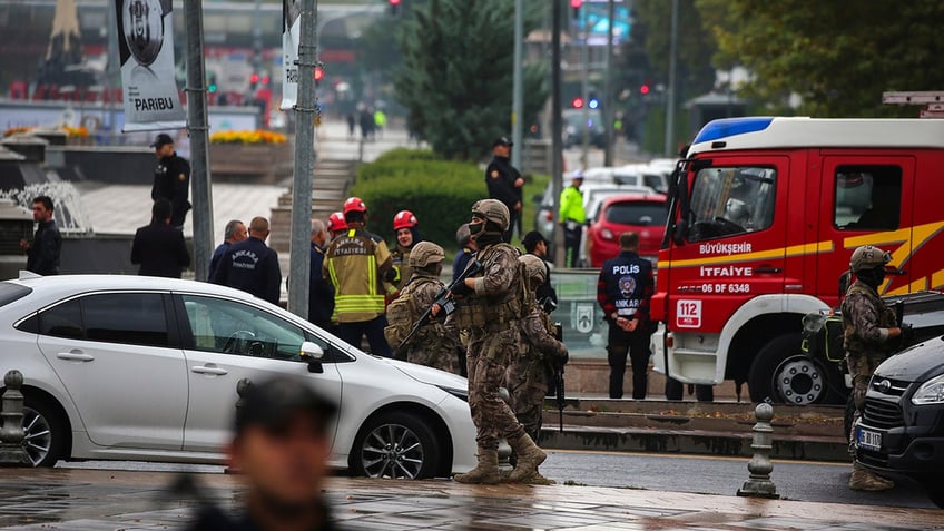 turkey stops terror attack after suicide bomber detonates at ankara police headquarters 2nd assailant shot