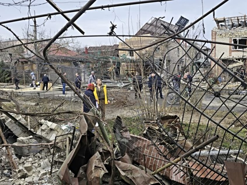KHERSON, UKRAINE - MARCH 13: (----EDITORIAL USE ONLY - MANDATORY CREDIT - 'KHERSON REGIONA
