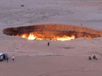Turkmenistan reduces 50-year fire dubbed ‘Gateway to Hell’