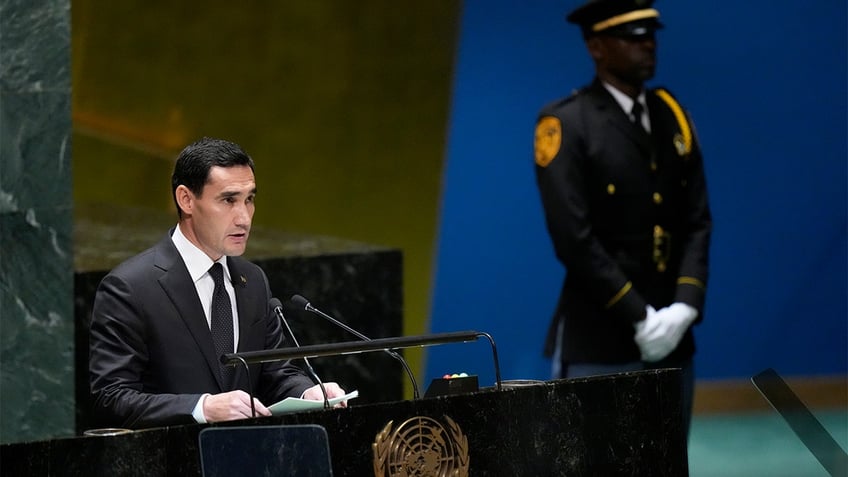 Turkmenistan President Serdar Berdimuhamedov